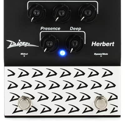 Diezel Herbert Pedal 2-channel Overdrive and Preamp (HerbertPedald1) image 1