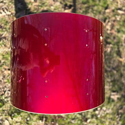 Tama Superstar 16 x 22" Bass drum shell 1980s - Cherry Wine image 6