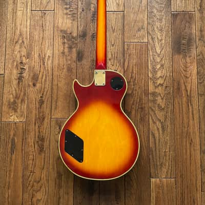 Vintage 1970s Greco EG 480 Electric Guitar LP Custom Burst Maxon Pickups les paul image 3