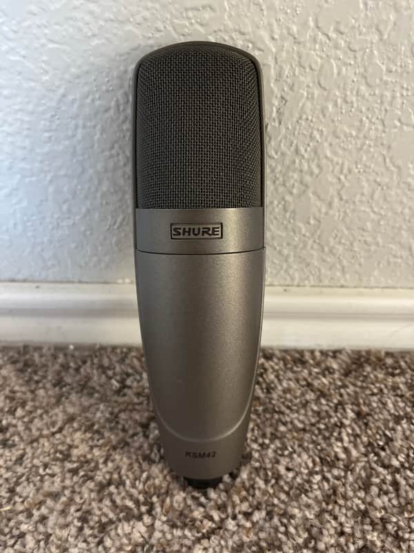 Shure KSM42 / SG Medium Diaphragm Cardioid Condenser Microphone 2010 - Present - Champagne image 1
