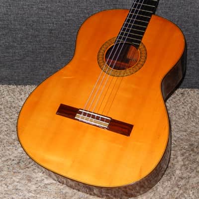 KAZUO ICHIYANAGI 20 1977 - ROBERT BOUCHET CLASS CLASSICAL CONCERT GUITAR - SPRUCE/BRAZILIAN ROSEWOOD image 2