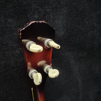1962 Vega Wonder 4 String Banjo w/ Original Lifton Hard Shell Case image 10