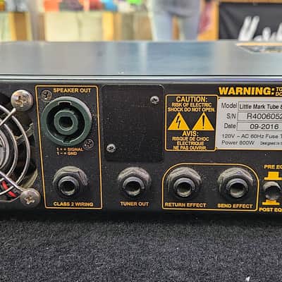 Markbass Little Mark Tube 800 & STD 104HF Cab - Black - NICE ! image 6