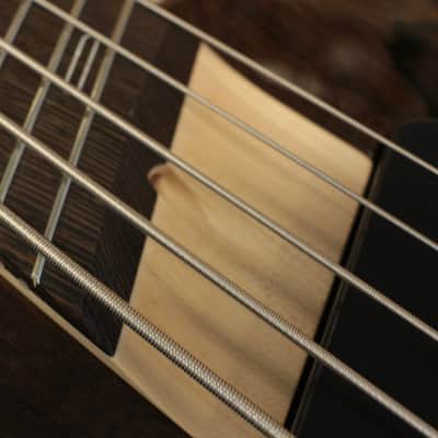 Dingwall Custom Shop Afterburner II Natural Ziricote X-Top Ferrari Green Back image 7