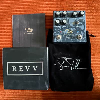 Autographed REVV Shawn Tubbs Signature Tilt Overdrive 2022 - Present - Charcoal Blue Metallic image 1