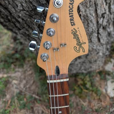 Squire Double Fat Standard HSS - Purple Bild 5