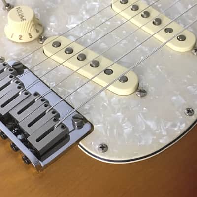 LEFTY! Vintage American Standard 2016 Fender USA Strat Guitar Custom Classic Sunburst NOS Relic HSC Texas CS Pups image 4