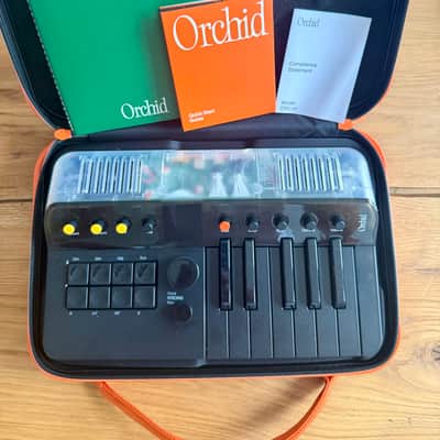 Telepathic Instruments Orchid Chord Generator Synthesizer – Limited Edition CLEAR ARCTIC + Original Carrying Case image 2