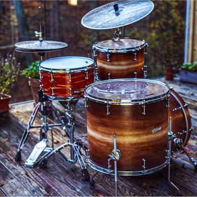 Polmuz Maple Model 1 - 20/13/18 - Artist Jatoba to Natural Fade image 8