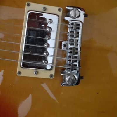 Greco MR1000 Mic Ralphs signature, nitro lacquer, fret edge binding, maxon PAFs, lawsuit MIJ 70s sun image 8