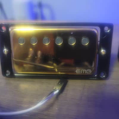 EMG JH/SET James Hetfield Signature Humbucker Set 2010s - Gold image 1