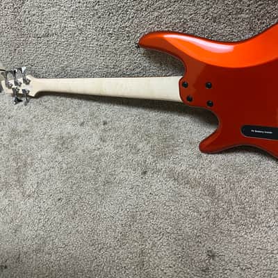 Ibanez GSR205-ROM Gio 5 String Bass Roadster Orange Metallic image 8
