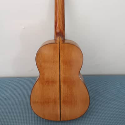 Project Vintage 1960s 3/4 Size Parlor Size Classical Guitar Mariachi Project Crack On Lower Bout Rarely Listed Mexico Mexican Mystery Maker image 10