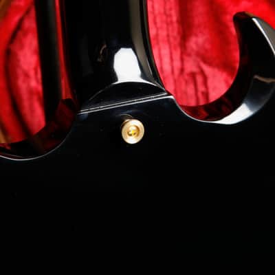 Gibson SG Standard '61 Maestro Limited Edition Ebony w/Gold Hardware image 17