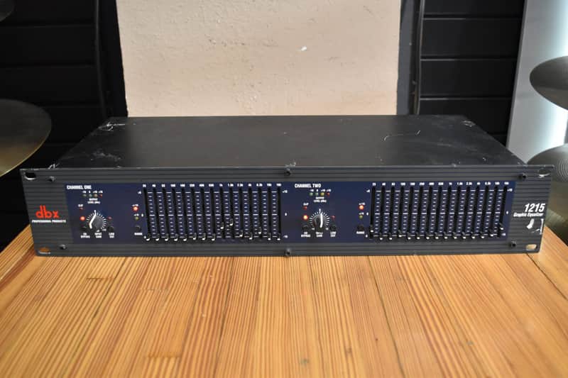 DBX 1215 Dual Channel 15 Band 2/3 Octave Graphic Equalizer image 1
