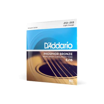 DAddario EJ16-3D Phosphor Bronze 3 Sets image 2