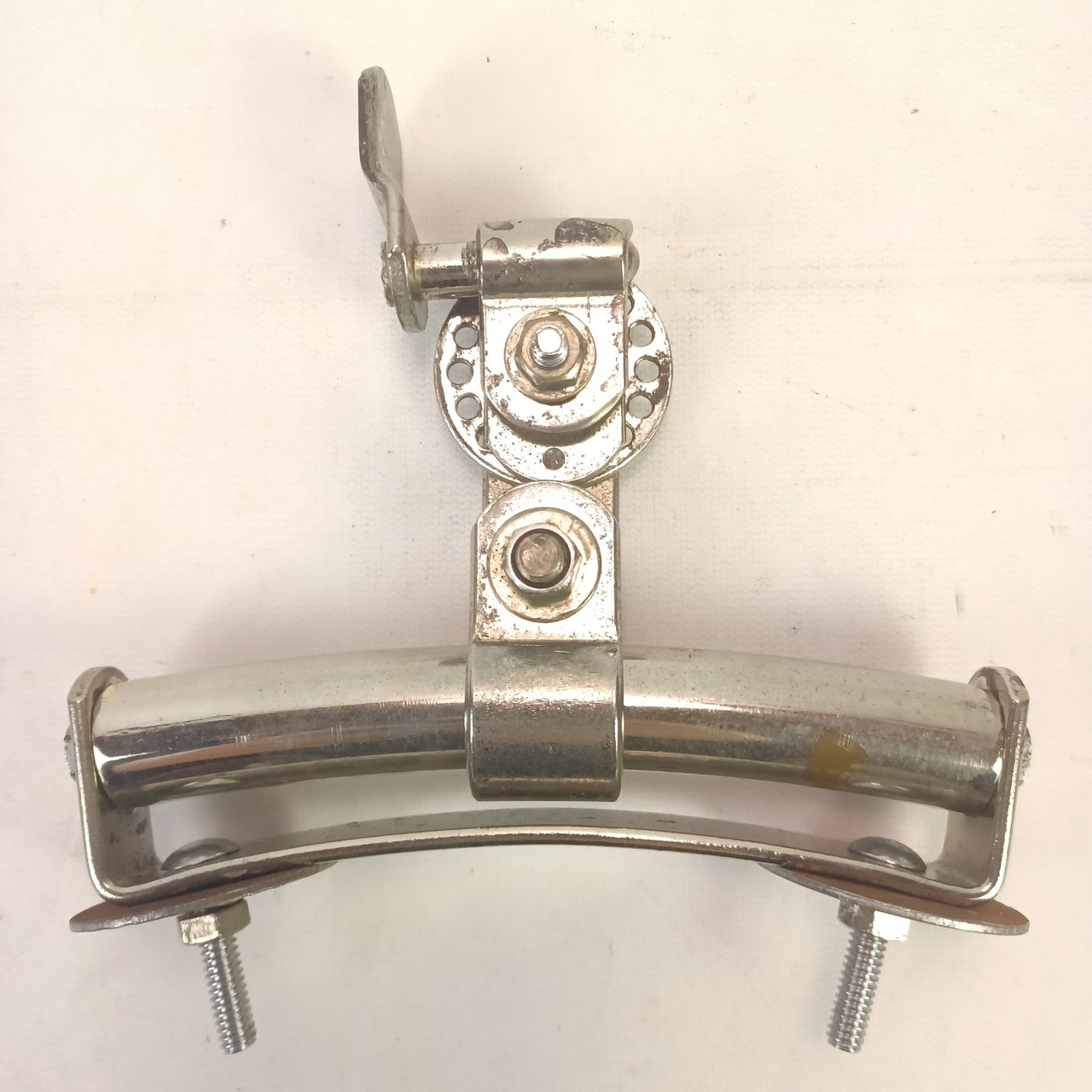 Gretsch/Ludwig Rail Mount Bass Drum Clip Tom Arm Walberg&Auge W&A Nickel Clipper — main photograph