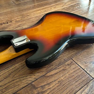1992 Fender JB-62 Jazz Bass 1962 Reissue MIJ Sunburst Fujigen Japan image 14