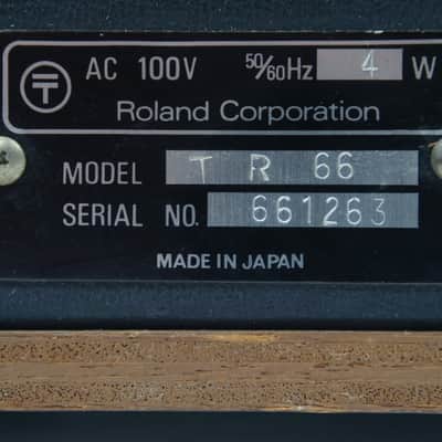 Roland TR-66 Rhythm Arranger Vintage Analog Drum Machine TR66 image 7