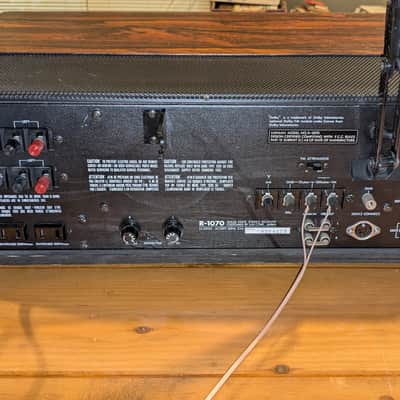 Luxman R-1070 Receiver ~ Collector Grade Single-Owner w' OEM Matching Serial Box & Manuals image 12