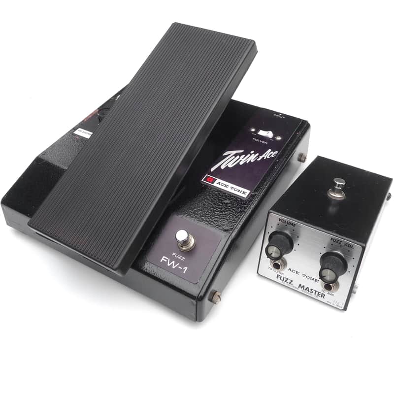 Vintage Ace Tone FM-1 Fuzz Master + FW-1 Twin Ace Fuzz Wah - Pre Roland Rare Acetone Issues image 1