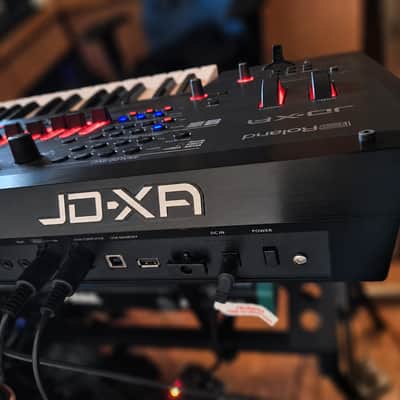 Roland JD-Xa 49-Key Analog/Digital Crossover Synthesizer 2015 - Present - Black image 2