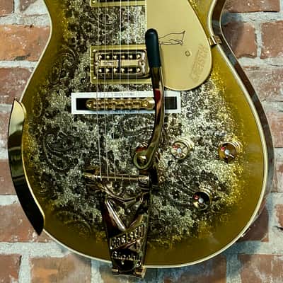 Gretsch G6134TG Limited Edition Paisley Penguin Gold Paisley Burst, Help Support Small Business & Buy it Here ! image 1