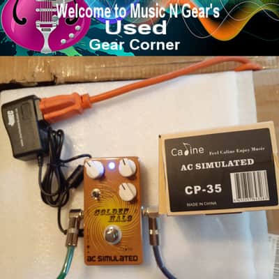 Caline CP-35 Golden Halo Acoustic Guitar Simulator MINT image 1