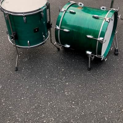 Gretsch Drums 1982 - Caribbean blue Lacquer Jazz sized image 5