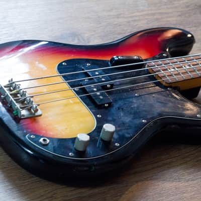 Tokai Hard Puncher PB-60  1980 3 Color Sunburst image 3