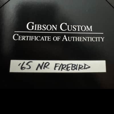 Gibson Custom Shop '65 Non-Reverse Firebird V Reissue with Maestro Vibrola 2021 - Present - Vintage Sunburst VOS image 6