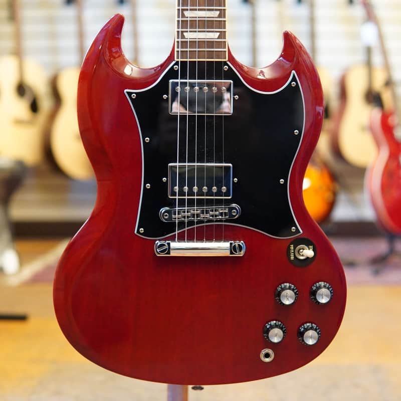 Gibson SG Standard Electric Guitar 2023 Heritage Cherry w/Hard Case image 1