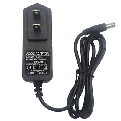 9V 1A Power Adapter Fit For Casio Keyboard Ad-5 Ad-5Mu Ad-5Mr Wk-110 Wk-200 Lk-100 Lk-220 Ctk-496 Ctk-573 Ctk-700 Ctk-710 Ctk-720 Ctk-2100 Supply Charger Cord (8.2Ft)