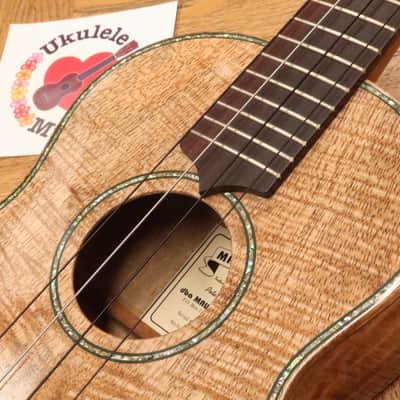 Maui Music Deluxe Mango Wood Shell Inlay TenorUkulele #5088 image 3