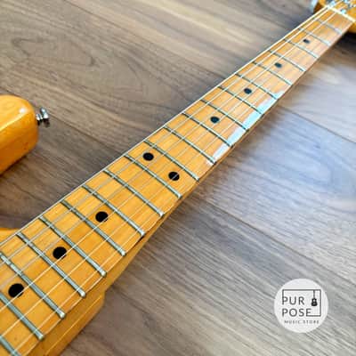 1970s Fernandes Burny Custom FST-75N "Oni-Sen" (Heavy Sen Ash) image 8