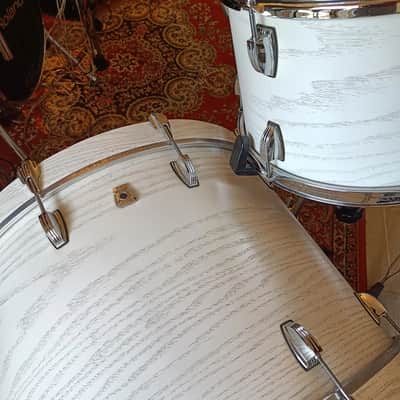 Ludwig Keystone X USA 24"x16" 13"x9" 16"x16" Snow White image 3
