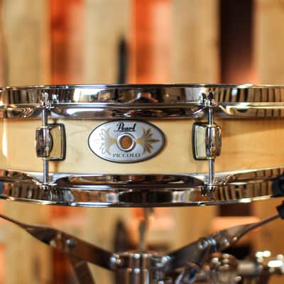 Pearl 13x3 Maple Natural Piccolo Snare Drum image 1