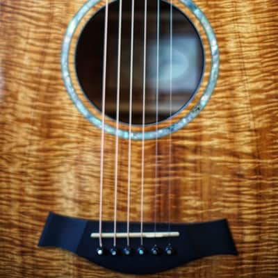 2005 Taylor K14ce Acoustic-Electric Guitar – All Solid AA-Grade Hawaiian Koa image 19