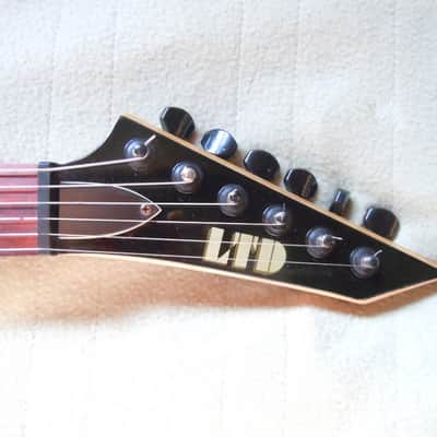 ESP LTD MH-100QMNT With EMG Pickups/ SPC Mid Boost image 5