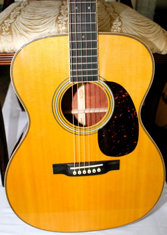2021 Martin Custom Shop 000/OM-28 Quilted Bubinga image 1