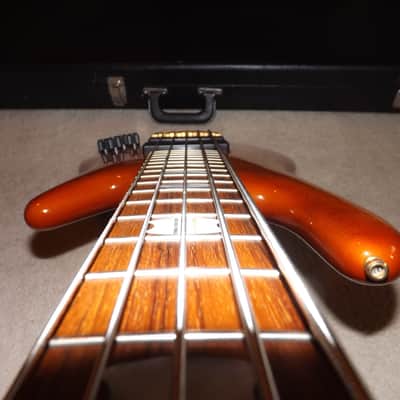 Early version Spector Euro 5 LX bass guitar flamed maple 5 string made in Czech Republic Make Offer! image 19