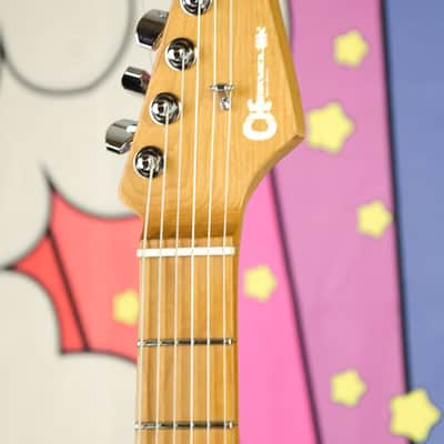 Charvel Pro-Mod DK24 HH 2PT CM, Caramelized Maple Fingerboard, Bubblegum Pink image 7