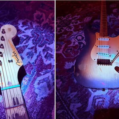 ORIGINAL 1957 Fender Stratocaster - Sunburst w/ OHSC Vintage - SEE VIDEO image 24
