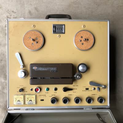 Vintage Vacuum Tube Analog Reel Tape Recorder image 1