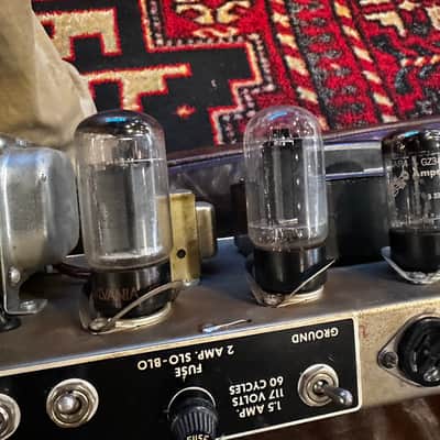 Fender Super Reverb 2-Channel 40-Watt 4x10" Guitar Combo 1963 - 1967 - Black Panel image 12