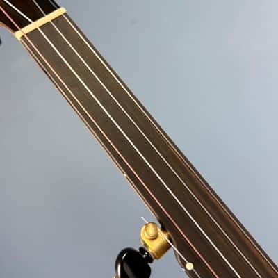 Ode Fretless Walnut Magician Nylon 5-String Openback Banjo 12" image 17