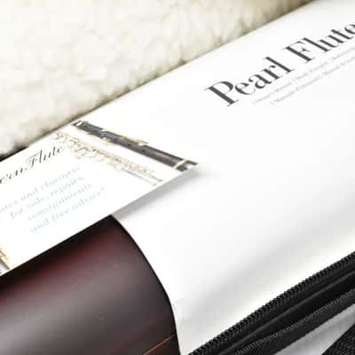 Mint Pearl 795 Elegante Semi-Pro Open Hole Flute Inline G & B Foot Sterling (MSRP $4069.99) image 22