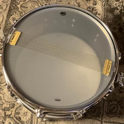 Mint DW Collector's Series Metal Snare Drum 6.5x14”  Satin Black Over Brass DRVD6514SVCBK image 9