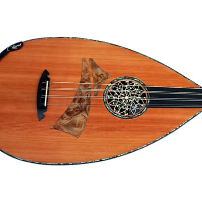 Special Turkish Louta Lute Lavta String Musical Instrument MUL-4 By Miras image 3