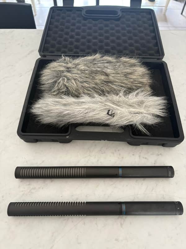 Audio-Technica AT897 Shotgun Microphone 2010s - Black image 1